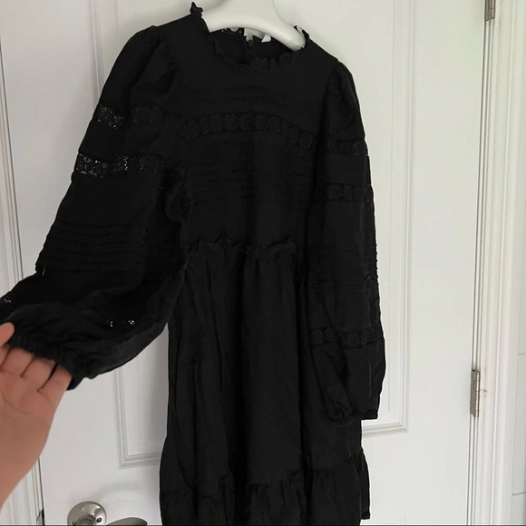 And other stories Tiered Mini Lace Dress - Picture 2 of 12